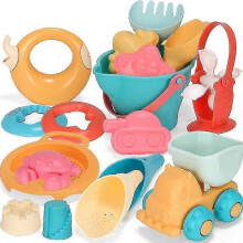 (As show, One size) Children Sandbox Playset Beach