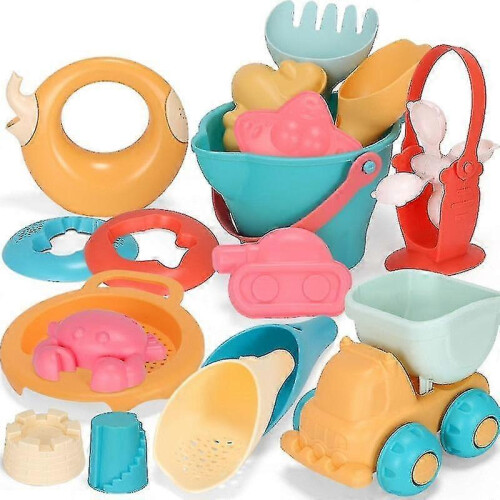 (As show, One size) Children Sandbox Playset Beach