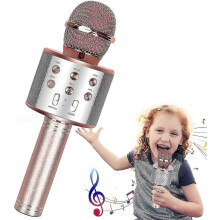 (As show, One size) Microphone, Wireless Bluetooth Karaoke Microphone Children
