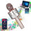 (As show, One size) Microphone, Wireless Bluetooth Karaoke Microphone Children 2