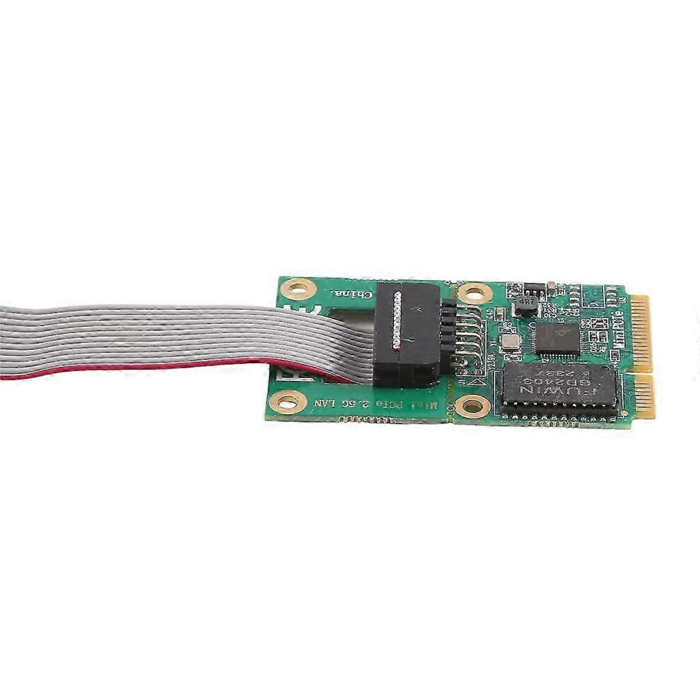 (As Show, One Size) Mini Pcie 2.5G Ethernet Card Rj45 Network Adapter Gigabit Network Adapter Mini Pci-E 2500Mbps Rj45 Lan Controller Card 4909775697001