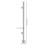 110cm Railing Post,Stainless Steel Railing Fence Pole,End Post 2
