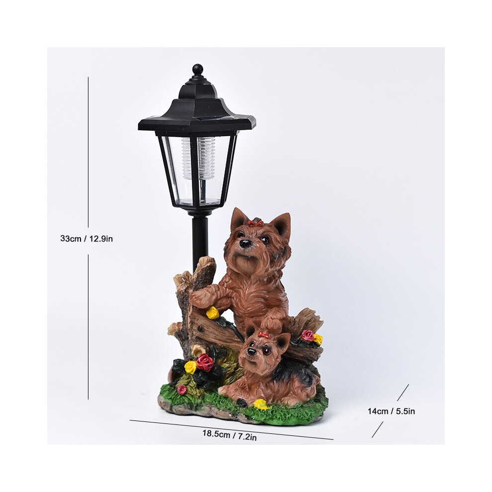 Bghone (Ld-020) Popular Garden Crafts Solar Puppy Garden Decorations