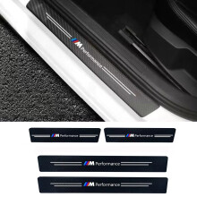 For BMW Car Door Plate Sill Scuff Anti Scratch Decal Sticker Protector