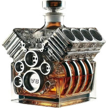 New High-end Craftsmanship Designed Specifically For Home Bar Decoration, Engines Whiskey Decanter
