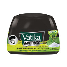 Vatika Menz Anti Dandruff Styling Hair Cream with Gentle Cooling, Ultimate Solution Of Hairstyling