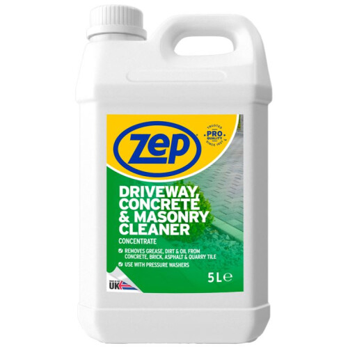 Driveway, Concrete & Masonry Cleaner Concentrate 5LTR