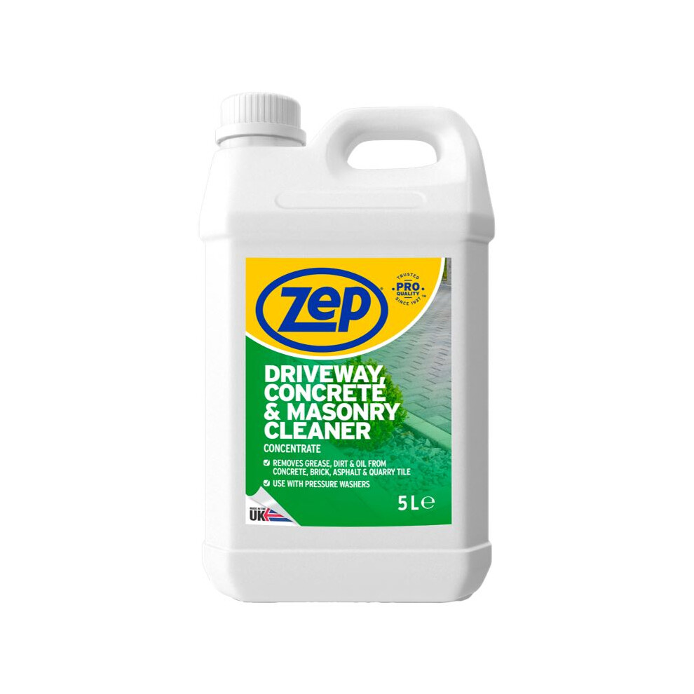 Driveway, Concrete & Masonry Cleaner Concentrate 5LTR
