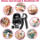 FitBeast Grip Strengthener Kit - 5 Pack Adjustable Hand Grips 2