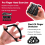 FitBeast Grip Strengthener Kit - 5 Pack Adjustable Hand Grips 6