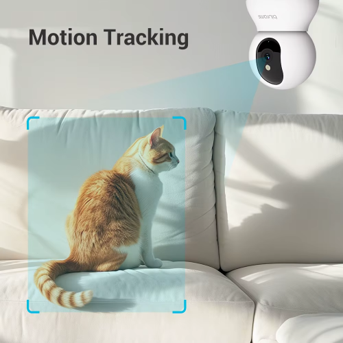 2 Pcs Blurams 2K Indoor Security Cameras with One-Touch Call & App Control 1