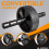 Amonax Convertible Ab Wheel Roller with Large Knee 7
