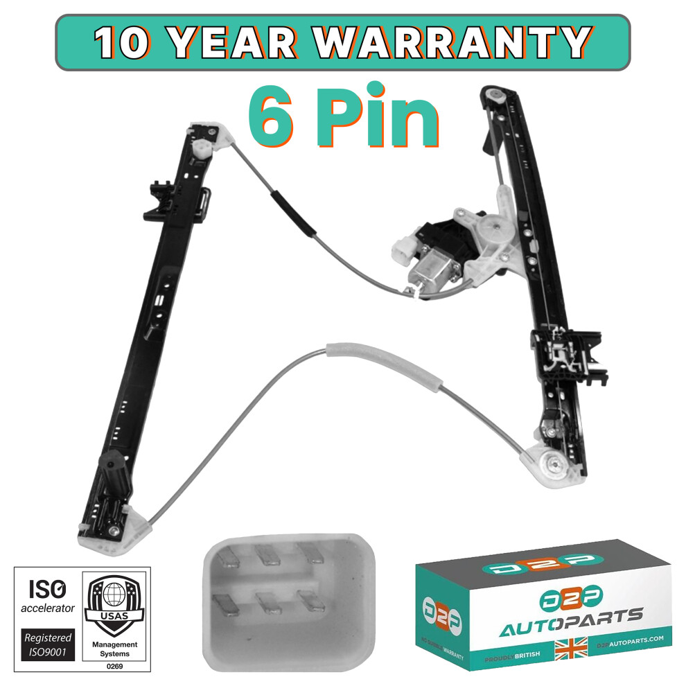 Front Left Window Regulator & Motor For Land Rover Discovery 5 V L462 2016-2024 5060414649795