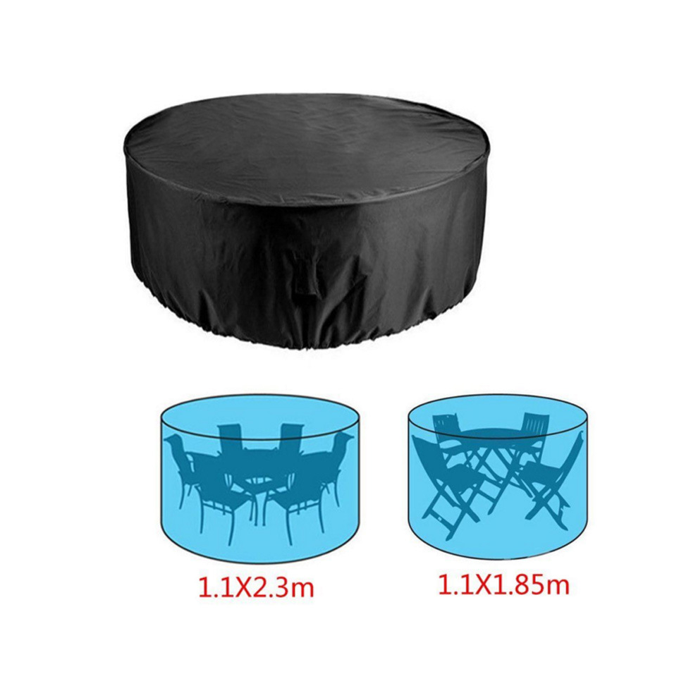 (85CM, 40CM) Large Circular Outdoor Garden Patio Set Cover 11 Sizes-image-OPC-PH7QTYP-NEW