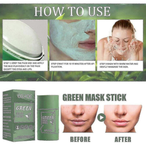 (1pcs) Solid Mask Deep Cleansing Blackhead Shrink Pores Cleansing Mask Oil Control Moisturizing Sm 2