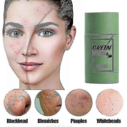 (A) Eelhoe Purifying Stick Mask Oil Control And Anti-acne Eggplant Solid Fine