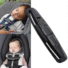 (As show, One size) High-quality Black Car Baby Safety Seat Strap Belt Harness Chest Clip Safe Buckle For Baby Kid Child Safety Seatbelt Buckle Latch