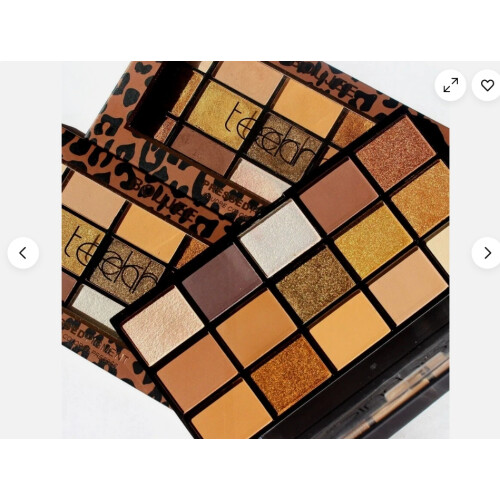 Technic TECHNIC PRESSED PIGMENT EYESHADOW MAKE UP PALETTE BOUJEE GOLDEN 1