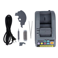 (As show, One size) Automatic Tape Dispenser Cutter Electric Ribbon Cutting Machine 6‑60mm Width 999mm Long for Shipping