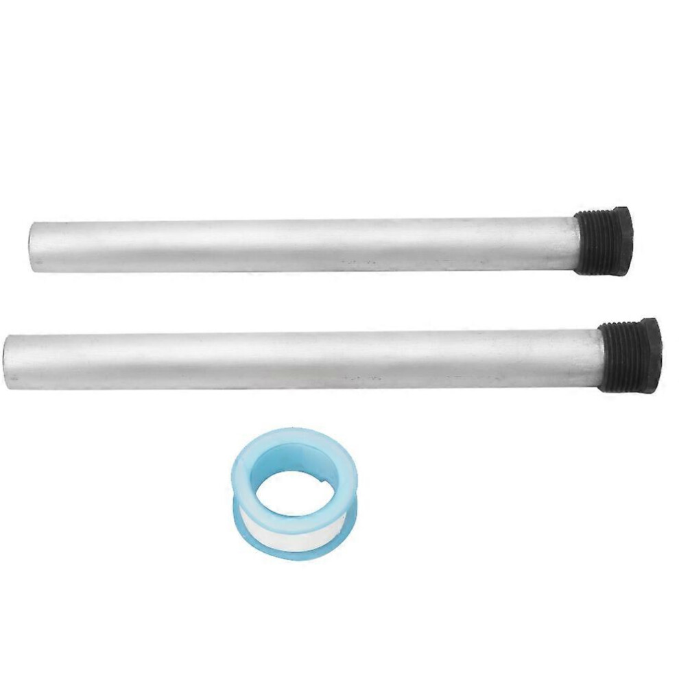 (As Show, One Size) 2Pcs Npt3/4 21*235Mm Water Heater Magnesium Alloy Anode Rod Anti Corrosion Magnesium Rod 6909775572443