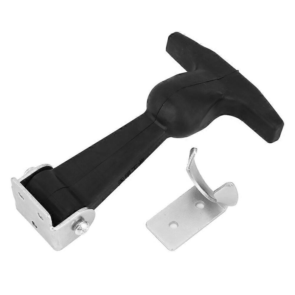 (As Show, One Size) Latches Buckle Holder Rubber Steel Galvanized Good Shock Absorption Engine Cover Accessoriesa25 6909775658444