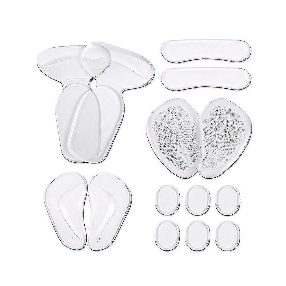 (As show, One size) High-quality Heel Grips High Heel Cushion Women's Silicone Shoe Cushion Liners Pads Gel Shoe Inserts For Oversized Shoes Foot