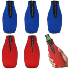 (As show, One size) Beer Bottle Foam Sleeve,6pcs Neoprene Bottle Cooler Cover Beer Bottle Cooler Soft Drinks