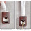 (As show, One size) 2 Pieces Wall Mounted Toothpaste Squeezer, Automatic Toothbrush Holder, Toothpaste Dispenser 4