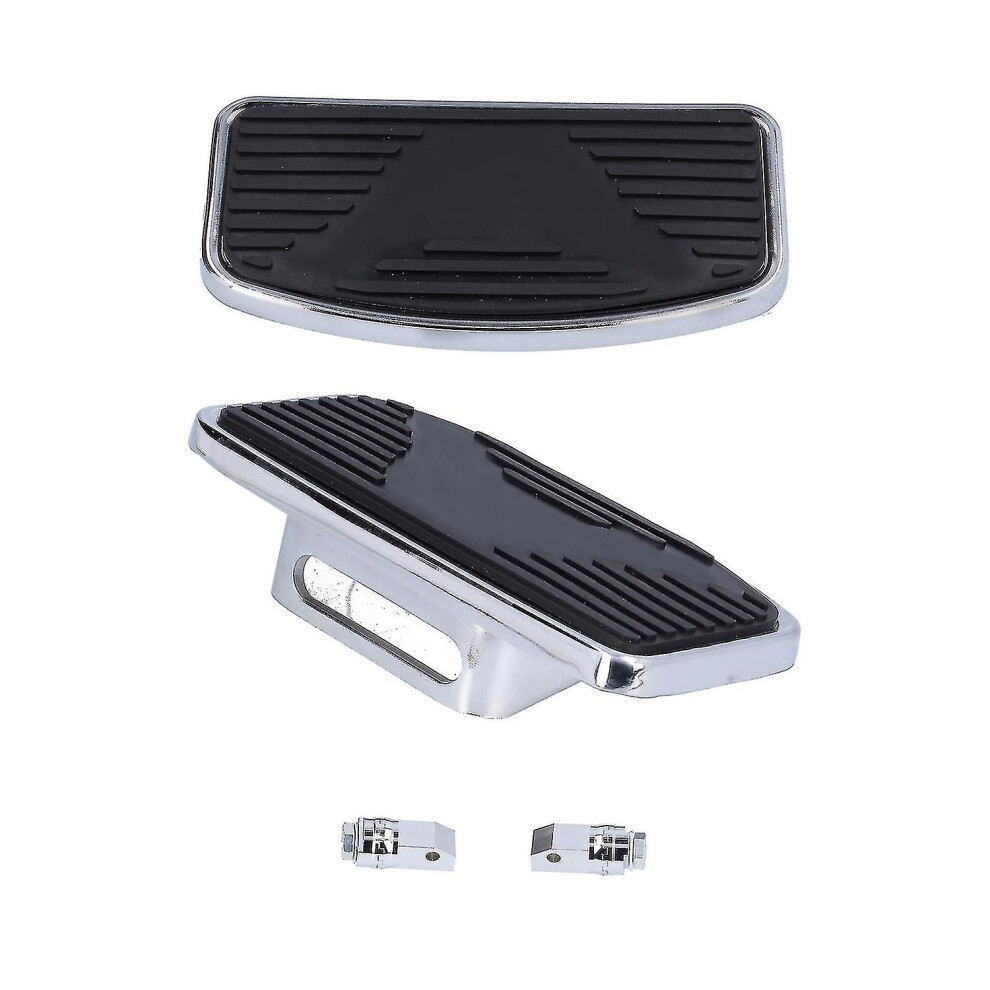 (As Show, One Size) 2Pcs Adjustable Motorcycle Floorboard Wide Footboard Footrests Fit For Honda Vtx1300 Vtx1800 6909775792513