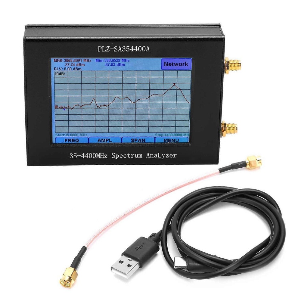 (As Show, One Size) 35Â4400Mhz Spectrum Analyzer 3.5 Inch Tft Usb2.0 Usb3.0 With Tracking Source Simple Sweep Generator 6909775602119