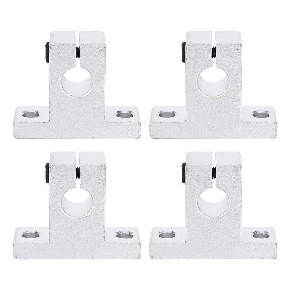 (As Show, One Size) 4Pcs Shaft Bracket Hardware Fastener Aluminum Alloy Rail Accessory Industrial Tool Sk10 6909775643778