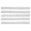 (As show, One size) 100Pcs Double Loop Wire Binding Spine 60 Sheet Capacity 3:1 Pitch 34 Loop 9.5mm Diameter Set Kit for 1
