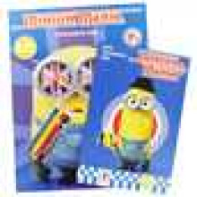 Minion Mania Colouring Play Pack 2 Colouring Pads & Pencils Set