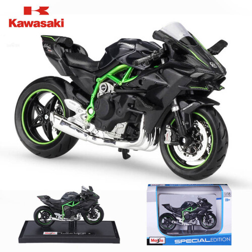 CCA Modello di moto pressofuso in scala 1:12 per Kawasaki Ninja