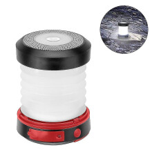 (As show, One size) Camping Lanterns Solar Powered Or Usb Rechargeable Emergency Lights Collapsible Camp Lanter