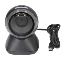 (As show, One size) Desktop Barcode Scanner USB Wired QR Code Scanner for Supermarket Cashier Payment 5V DC