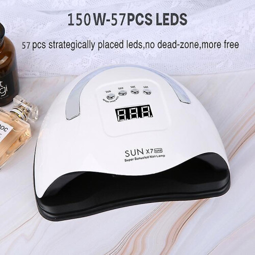 (As show, One size) Quick baking gel handheld infrared sensor nail dryer 1