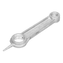 (As show, One size) Connecting Rod Double Pin Aluminum Surface Sandblasting Low Inertia Force Air Pump Parts
