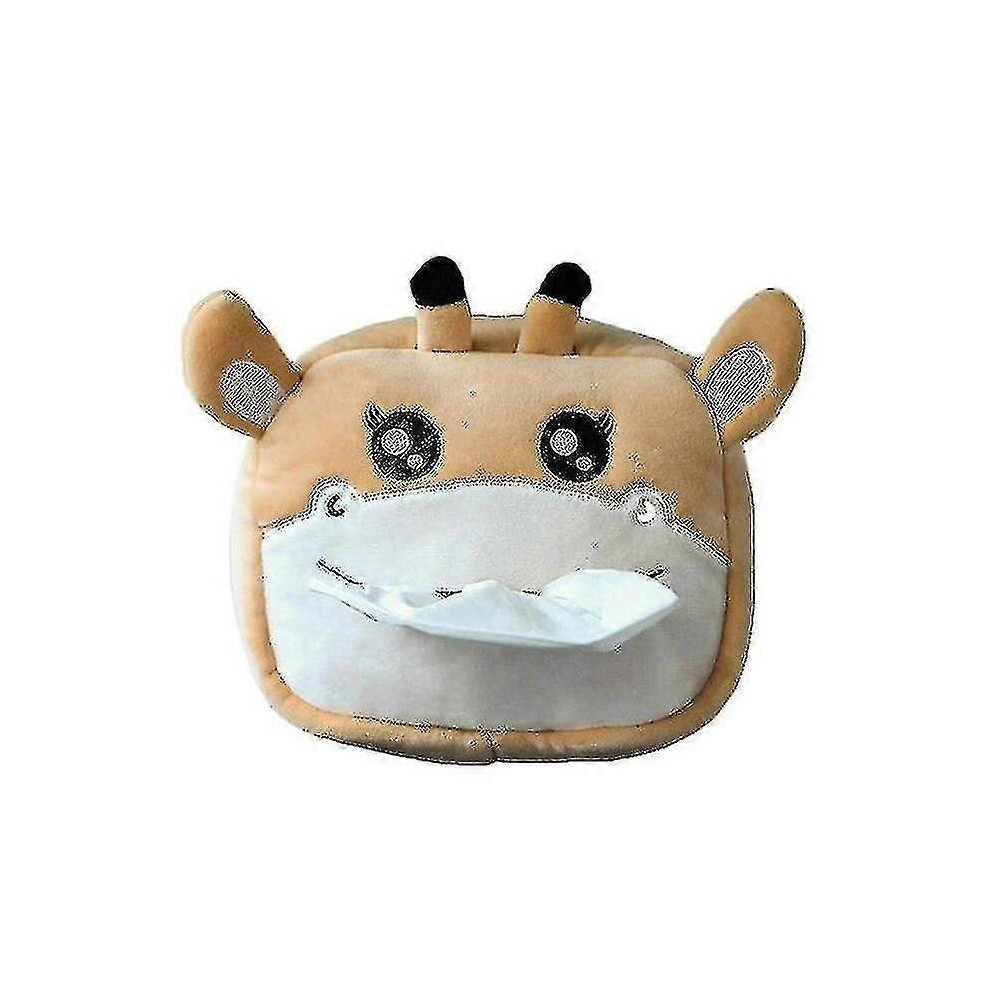 (As Show, One Size) Car Tissue Box Cartoon Napkin Tissue Paper Holder 6909775835852