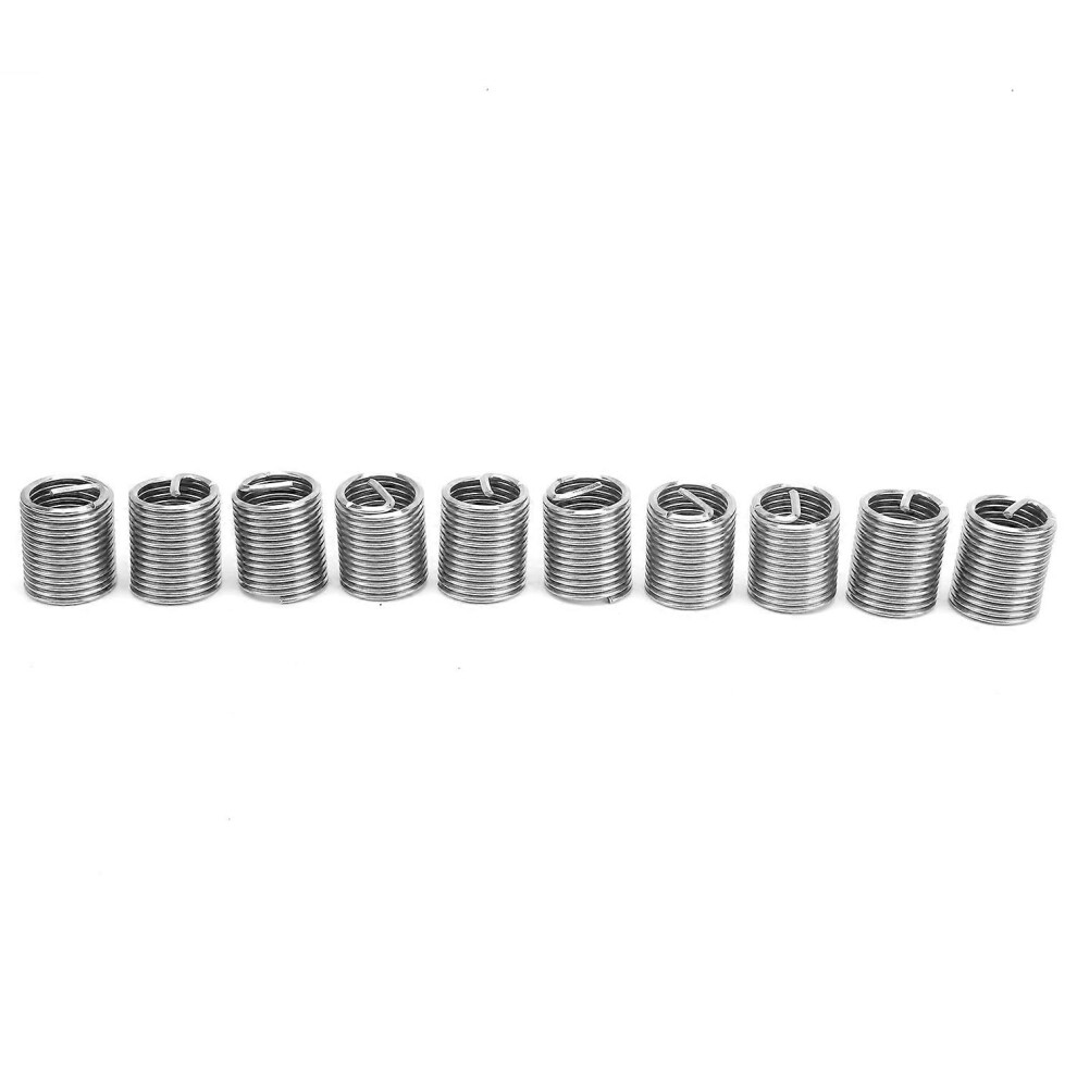 (As show, One size) 10Pcs Thread Inserts Male Female Reducing Nut Repair Tool Stainless Steel Fastener M16x22D-image-OPC-PH7RMMT-NEW