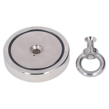 (As show, One size) Fishing Magnet 794lb Super Powerful Pulling Force for Tools Heavy Duty Salvage Silver