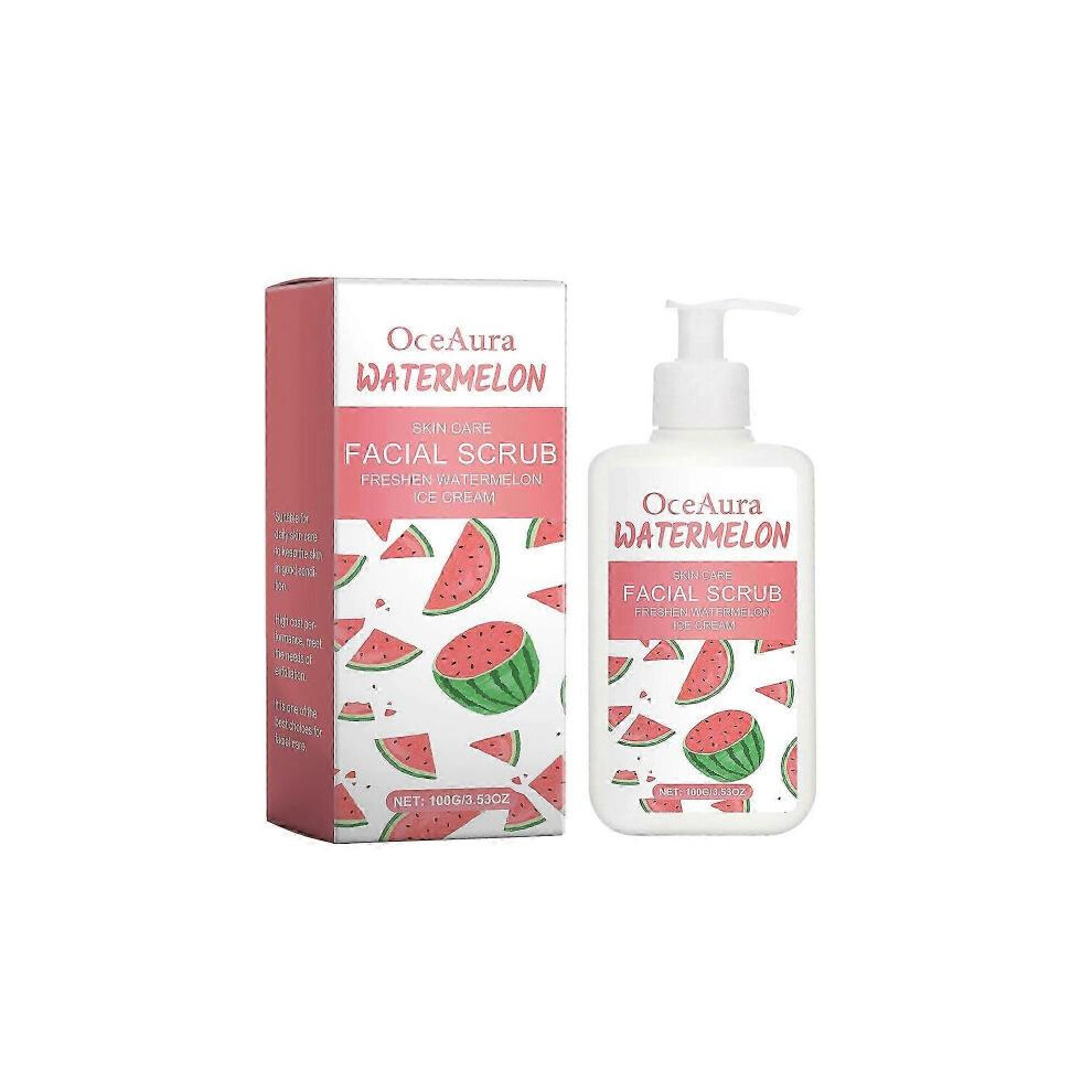 OceAura Gentle Exfoliating Scrub Gentle Cleansing Moisturizing Facial Fine Soft Skin Scrub