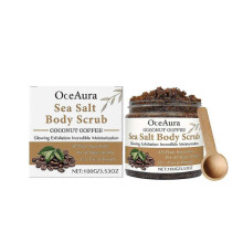 OceAura Coconut Coffee Body Scrub Gentle Exfoliating Dead Skin Hydrating Moisturizing Cleansing Scrub