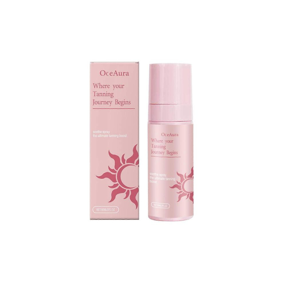 Green Oceaura Body Without Suntanning Spray Summer Beach Outdoor Herbs Help Sun Soft And Shiny Skin Helps Darken
