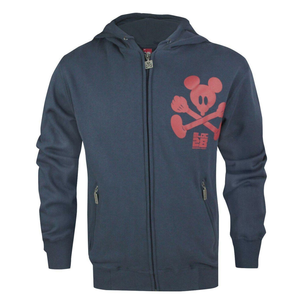 Disney Hoodie (Mens Blue)