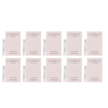 Calvin Klein Eternity EDP Travel Set - 10 x 1.2ml Women's Spray (Fragrance Sample)