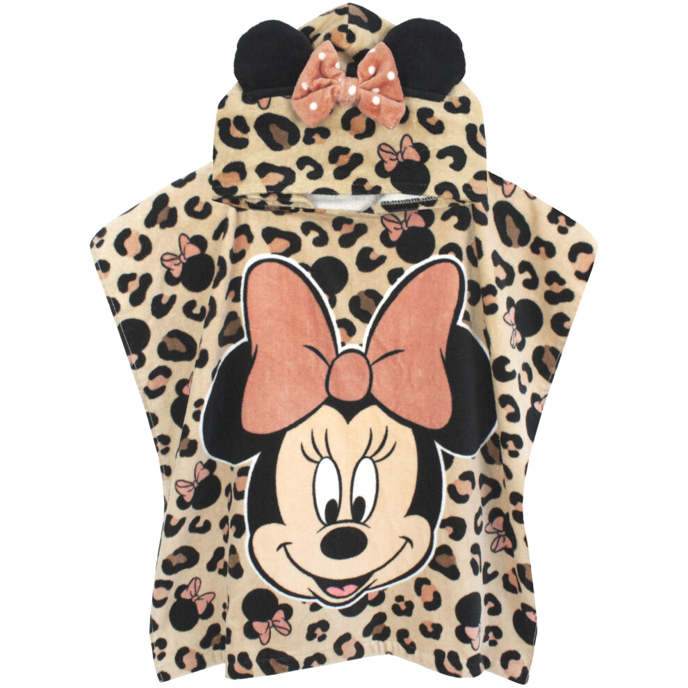 Disney Poncho Towel (Girls Pink)