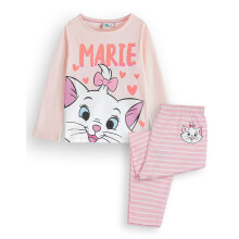 (6-7 Years) Disney Long Sleeve Long Leg Pyjama Set (Girls Pink)