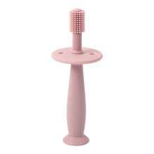 (04) Niedliche Baby-Fingerzahnbürste mit Box, Kinderzahnreinigung, weiches Silikon, Massagefunktion,