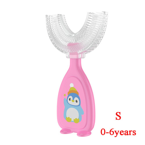 (Penguin Pink S) Νέα καυτή παιδική έξυπνη χειροκίνητη οδοντόβ